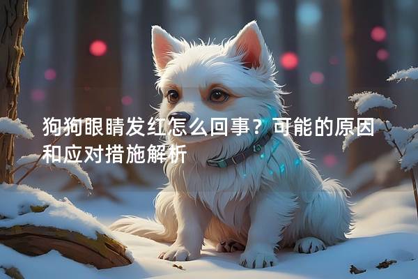 狗狗眼睛发红怎么回事？可能的原因和应对措施解析