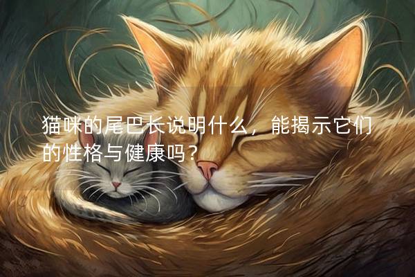 猫咪的尾巴长说明什么，能揭示它们的性格与健康吗？