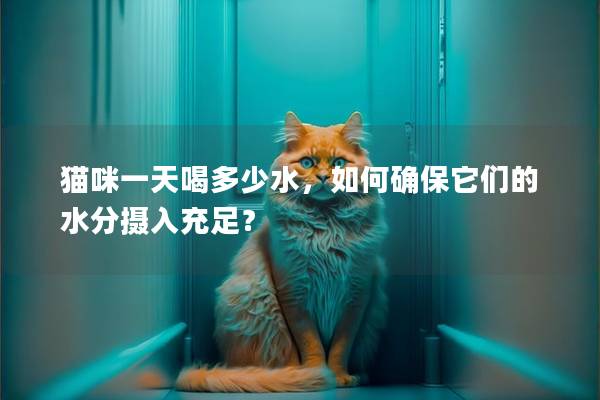 猫咪一天喝多少水，如何确保它们的水分摄入充足？